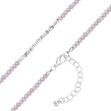 Kette Glas grau