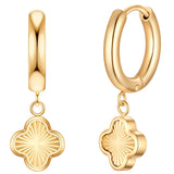 Creolen Edelstahl gelbgold