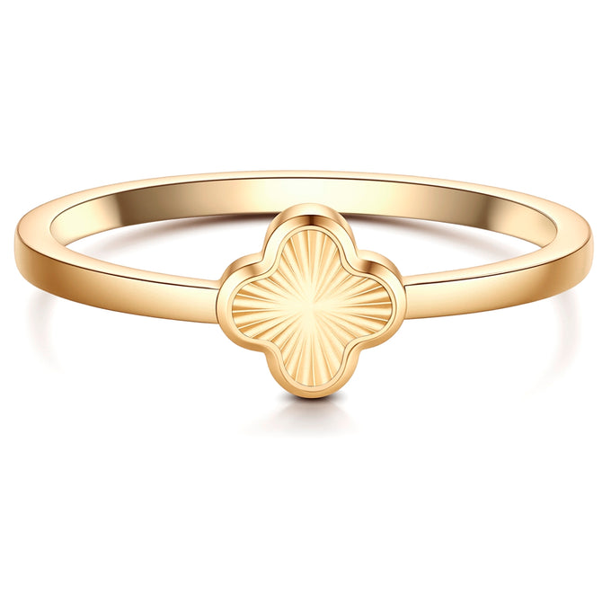 Ring Edelstahl gelbgold