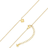 Kette mit Anhänger Edelstahl gelbgold