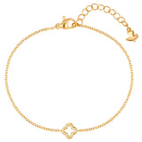 Armband Edelstahl gelbgold