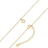 Kette mit Anhänger Edelstahl gelbgold
