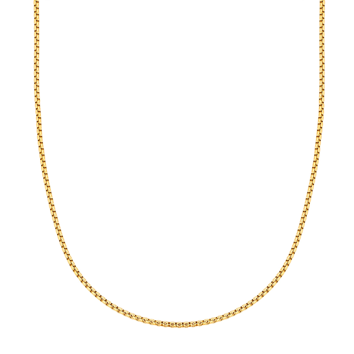 Kette Edelstahl gelbgold