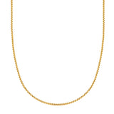 Kette Edelstahl gelbgold