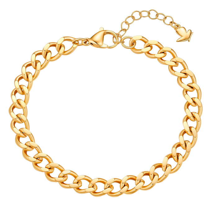 Armband Edelstahl gelbgold