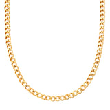 Kette Edelstahl gelbgold