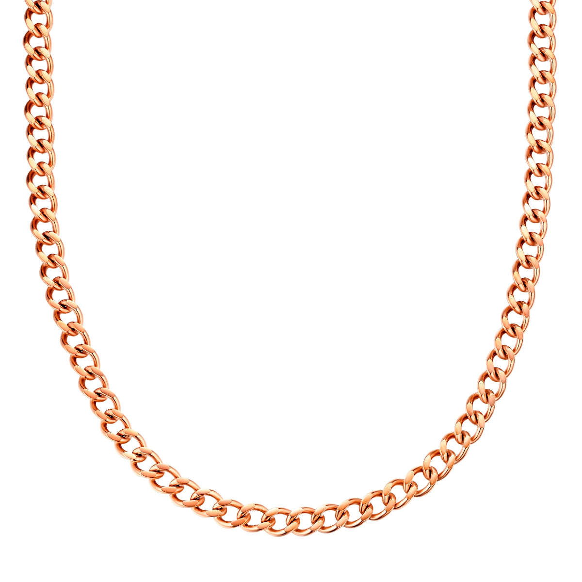 Kette Edelstahl roségold