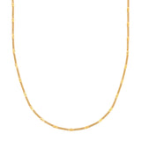 Kette Edelstahl gelbgold