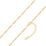 Kette Edelstahl gelbgold