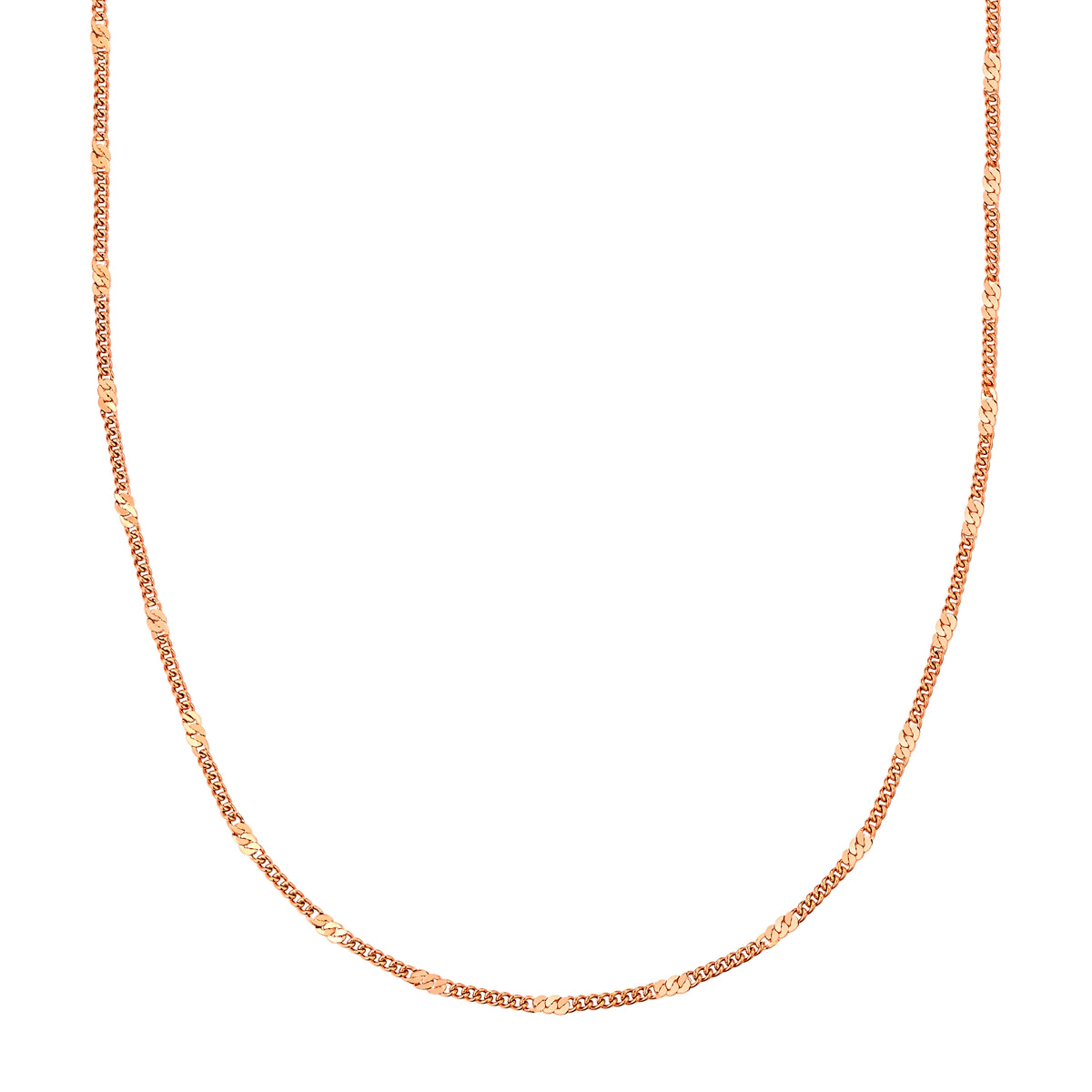 Kette Edelstahl roségold