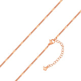 Kette Edelstahl roségold