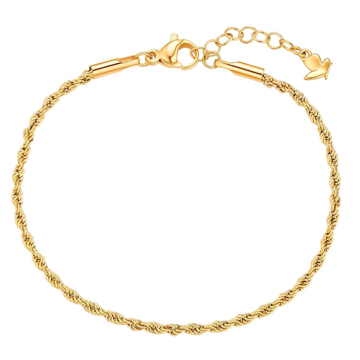 Armband Edelstahl gelbgold
