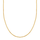 Kette Edelstahl gelbgold