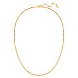Kette Edelstahl gelbgold