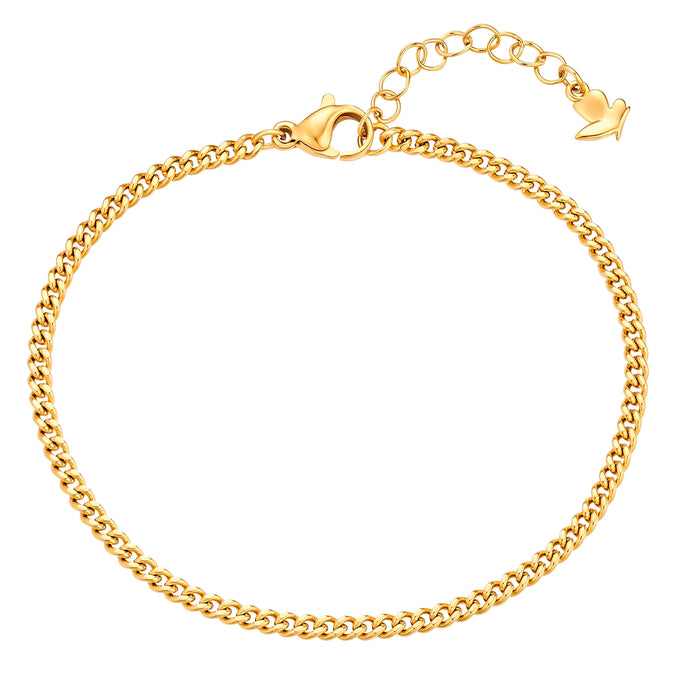 Armband Edelstahl gelbgold
