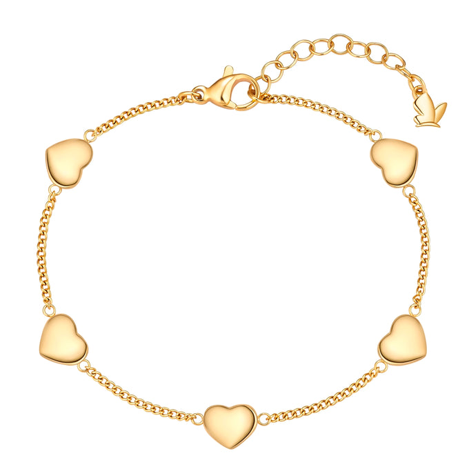 Armband Edelstahl gelbgold