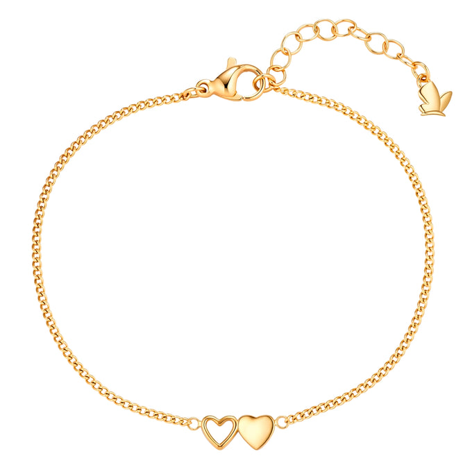 Armband Edelstahl gelbgold
