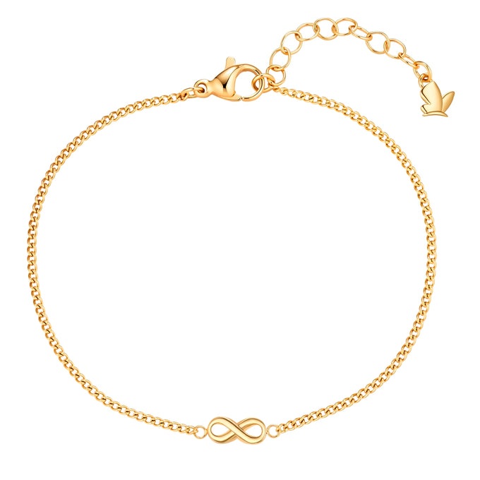 Armband Edelstahl gelbgold