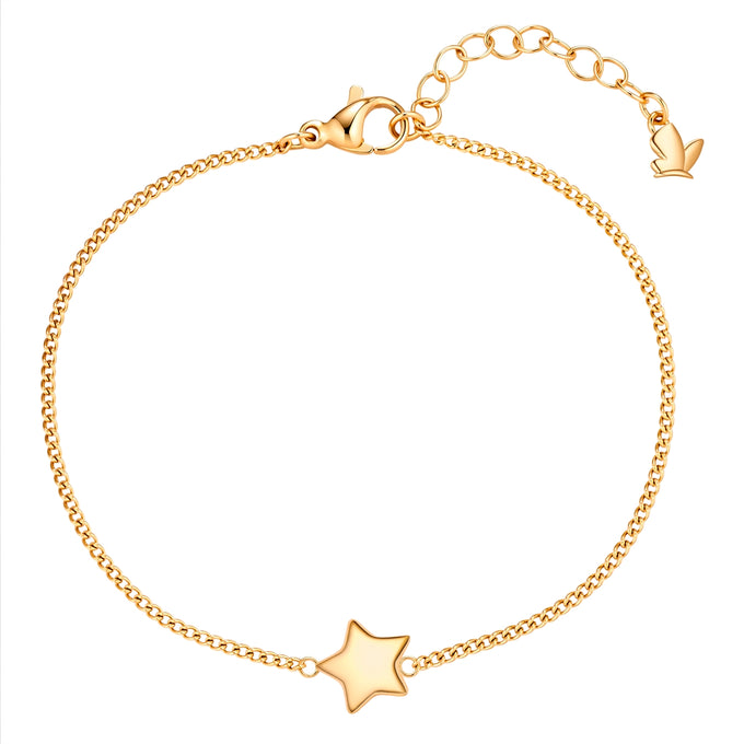 Armband Edelstahl gelbgold