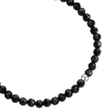 Armband Edelstahl Achat schwarz