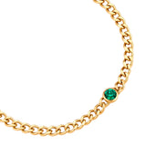Armband Edelstahl gelbgold Kristalle von Swarovksi dunkelgrün