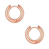 Creolen Edelstahl roségold