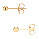 Ohrstecker Edelstahl gelbgold