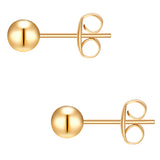 Ohrstecker Edelstahl gelbgold