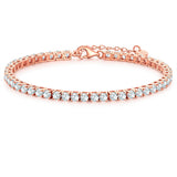 Armband roségold Zirkonia weiß
