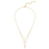 Kette mit Anhänger gelbgold Zirkonia weiß