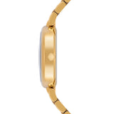 Damen Quarzuhr gelbgold Edelstahl gelbgold