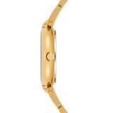 Damen Quarzuhr gelbgold Edelstahl gelbgold