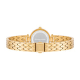 Damen Quarzuhr gelbgold Edelstahl gelbgold