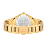 Damen Quarzuhr gelbgold Edelstahl gelbgold