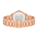Damen Quarzuhr roségold Edelstahl roségold