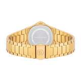 Damen Quarzuhr gelbgold Edelstahl gelbgold