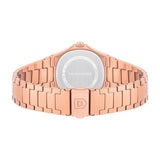 Damen Quarzuhr roségold Edelstahl roségold