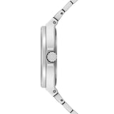 Damen Quarzuhr silber Edelstahl silber