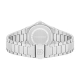 Damen Quarzuhr silber Edelstahl silber