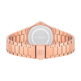 Damen Quarzuhr roségold Edelstahl roségold