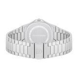 Herren Quarzuhr silber Edelstahl silber