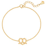 Armband Edelstahl gelbgold
