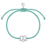 Armband Edelstahl Textil (salbei)