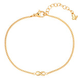 2er Set Armbännder Edelstahl gelbgold - Freundschaft
