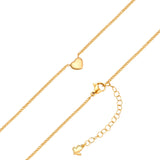 Set (Kette + Armband) Edelstahl gelbgold - Mama