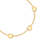 Set (Kette + Armband) Edelstahl gelbgold - Mama