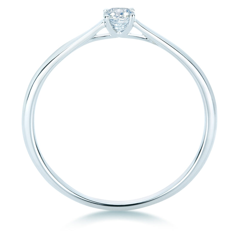 Ring Sterling Silber Diamant weiß