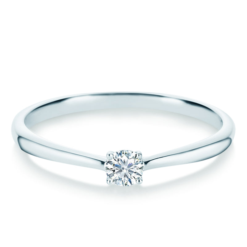 Ring Sterling Silber Diamant weiß