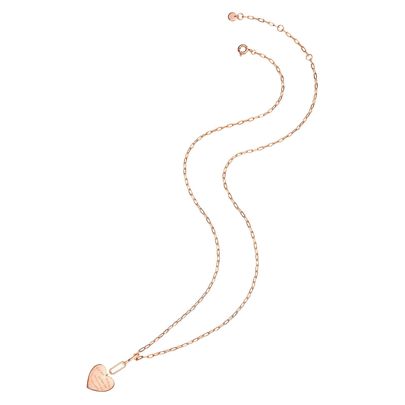 Kette Sterling Silber roségold Zirkonia weiß