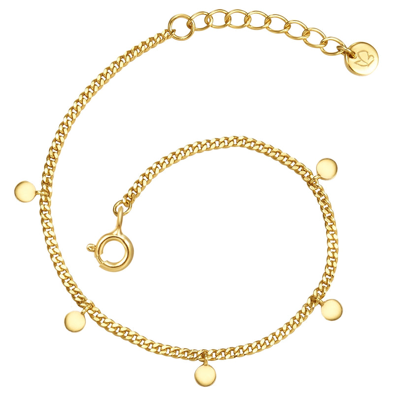 Armband Sterling Silber gelbgold